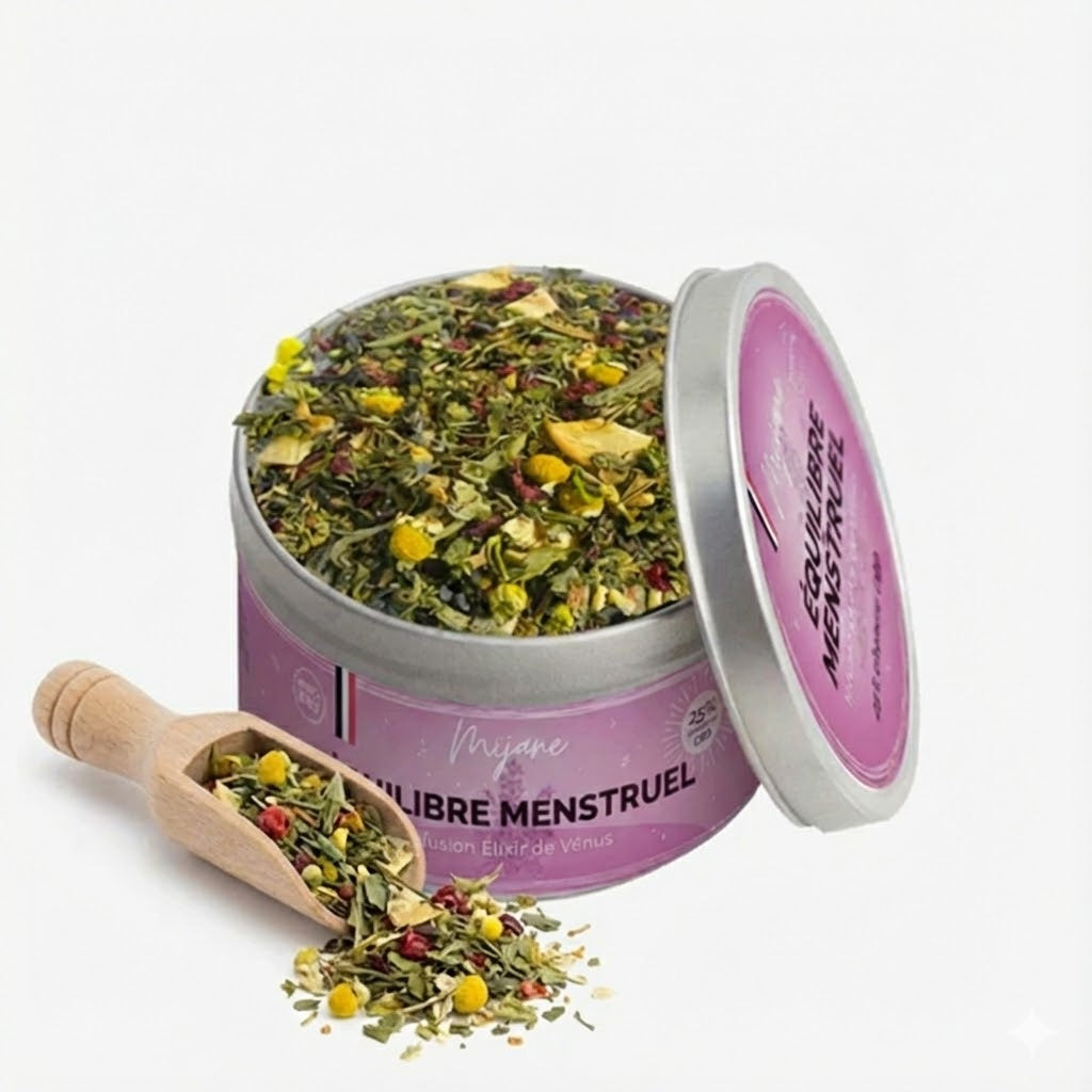 Infusion Bio Équilibre Menstruel – L'Élixir de Vénus
