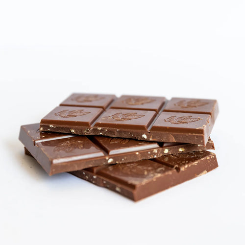 Chocolat Noir 71% aux Graines de Chanvre – L’Intense Croquant