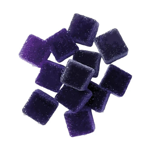 🌙 CBD Sleep Gummies – Purple Dream – Blackcurrant &amp; Blackberry
