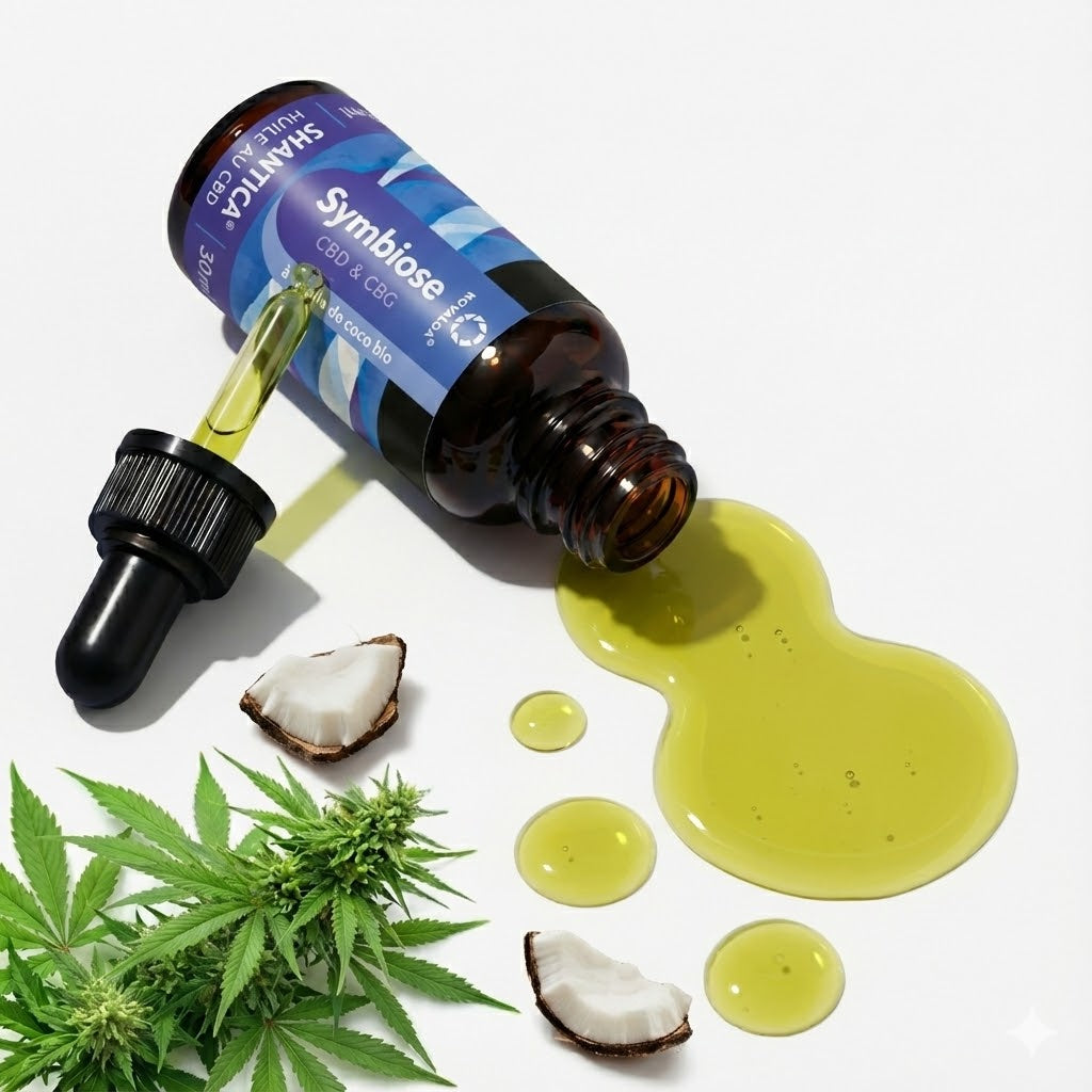 Huile CBD & CBG Large Spectre Symbiose