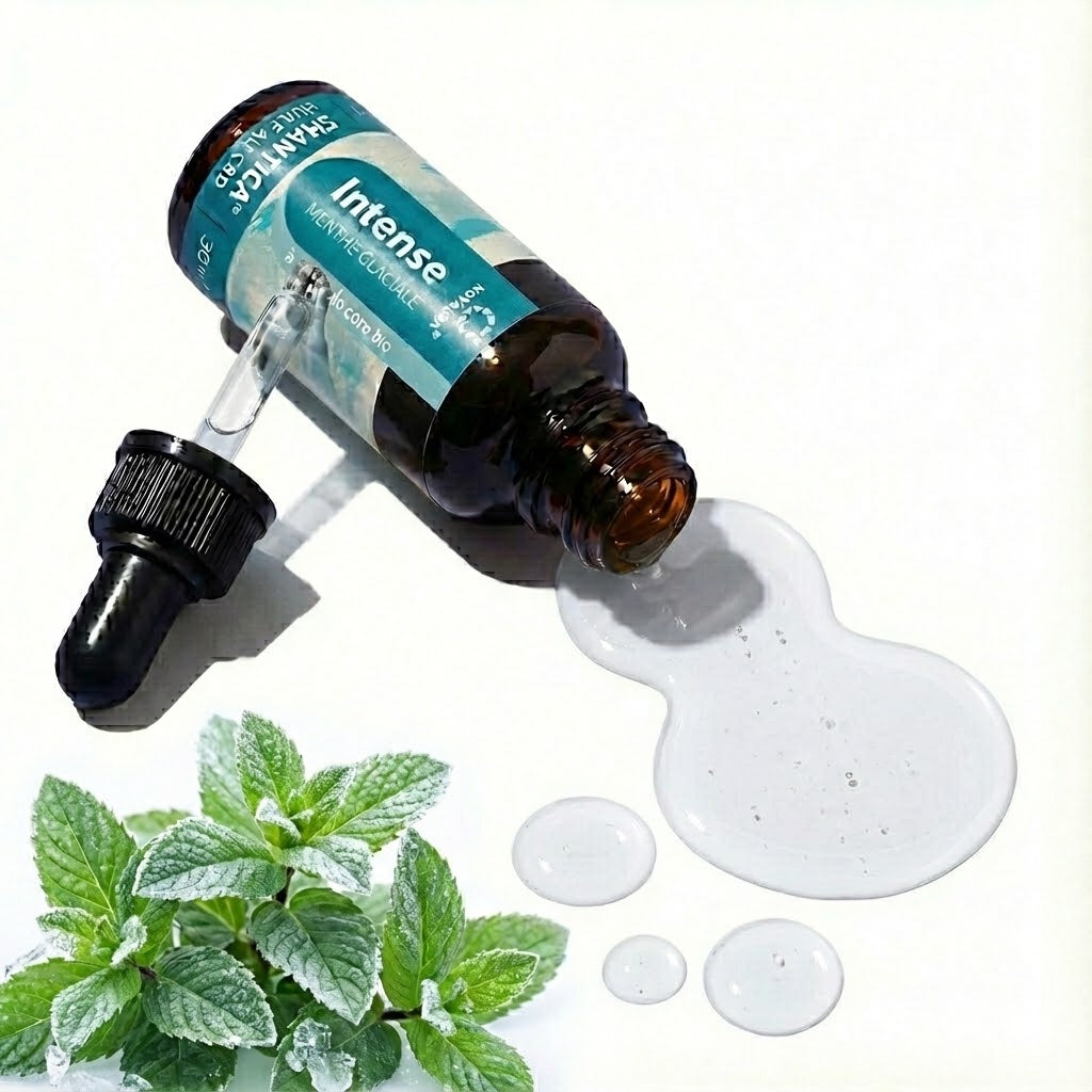 Huile CBD 30% Menthe Glaciale